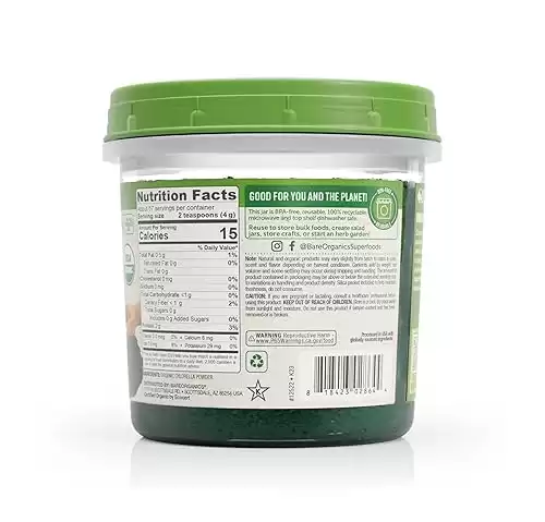 BareOrganics: Organic Chlorella Powder